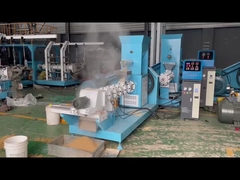 Linea di produzione galleggiante di mangime per pesci in acciaio inossidabile da 1-12 mm Potenza motore principale 5,5-132 kW