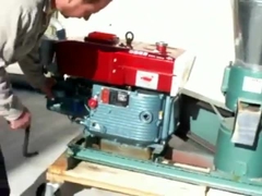 Mulino della pallina dell'alimentazione animale del motore diesel per la fabbricazione della pallina dell'alimentazione del pollame