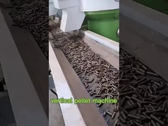 Macchine per pellet verticali a biomassa, mulino per pellet woo di grande capacità