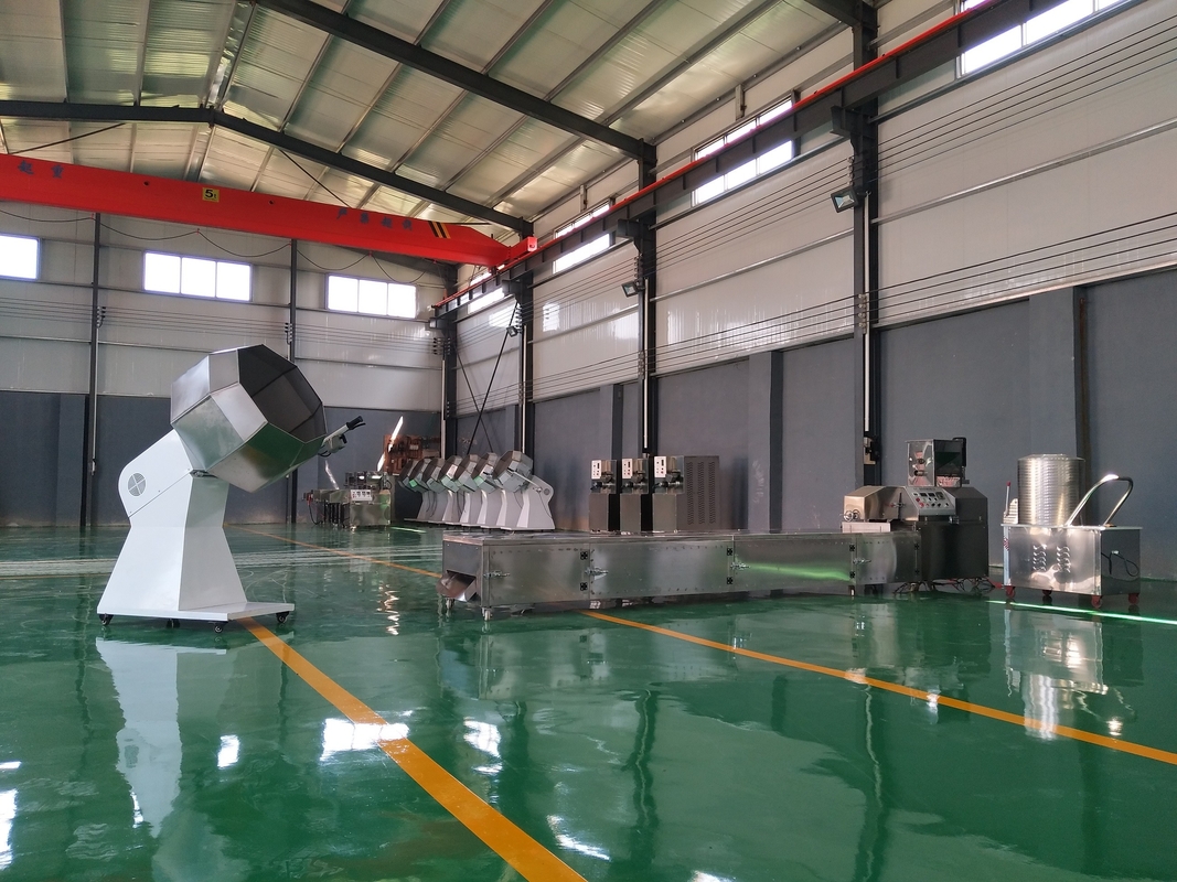 linea di produzione della pallina dell'alimentazione animale 5.5kw linea di produzione di galleggiamento dell'alimentazione del pollame del pesce