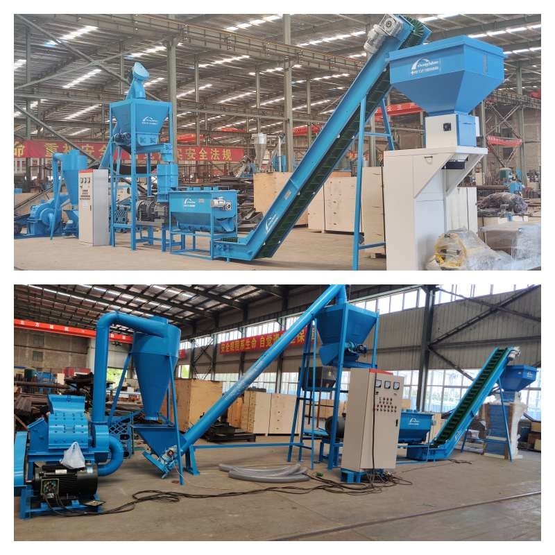 Linea di produzione di pellet di legno da 500 kg/h con garanzia di 2 anni e certificazione CE