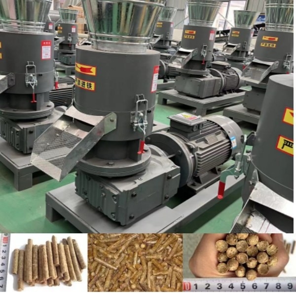 Mulino di legno della pallina del rullo della biomassa della segatura della macchina commovente della pallina per la pallina che fa la macchina piana della pallina del dado
