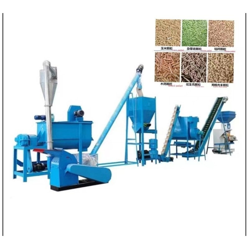 La linea di produzione della pallina dell'alimentazione dell'azienda agricola il bestiame completo di 20ton/H alimenta la fabbricazione della macchina