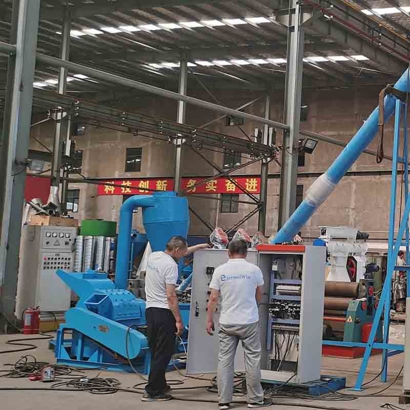 linea di produzione di legno della pallina 600-800kg/H pallina della biomassa che fa il dado del piano della macchina