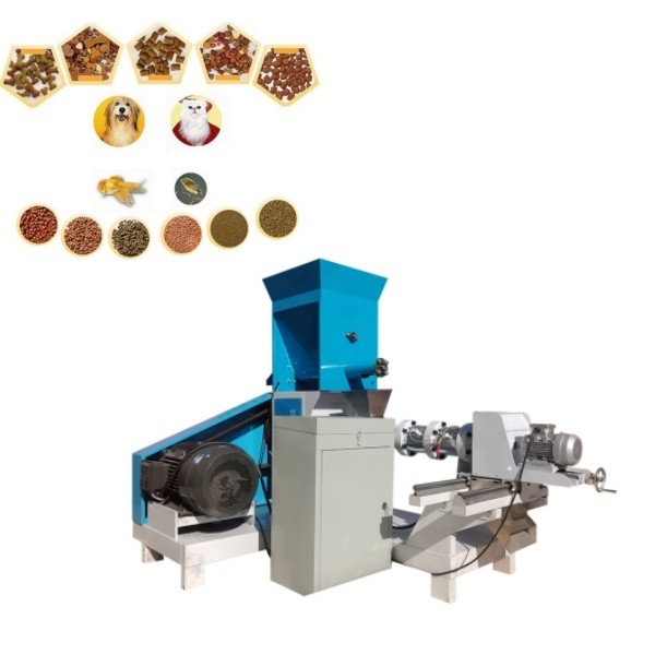 il pesce di galleggiamento della macchina di Cat Pet Dog Food Extruder della capacità 100-500kg/H alimenta la linea di produzione macchine utensili dell'alimentazione