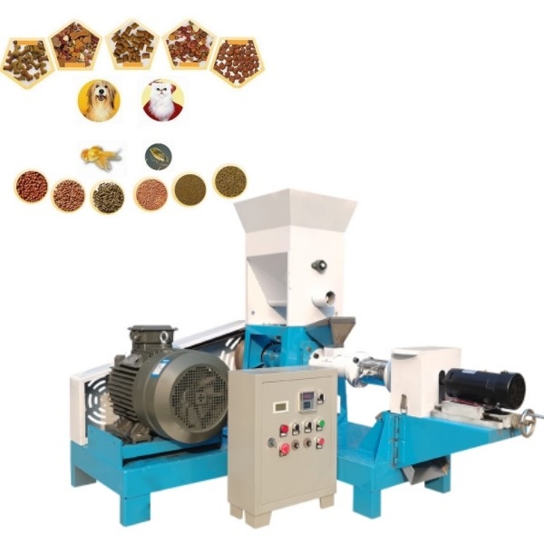 il pesce di galleggiamento della macchina di Cat Pet Dog Food Extruder della capacità 100-500kg/H alimenta la linea di produzione macchine utensili dell'alimentazione