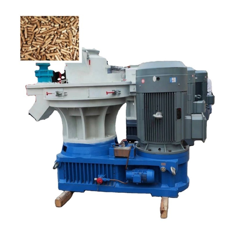 mulino di 1t/H Ring Die Biofuel Wood Pellet per Chips Waste Wood Pelletizer di legno