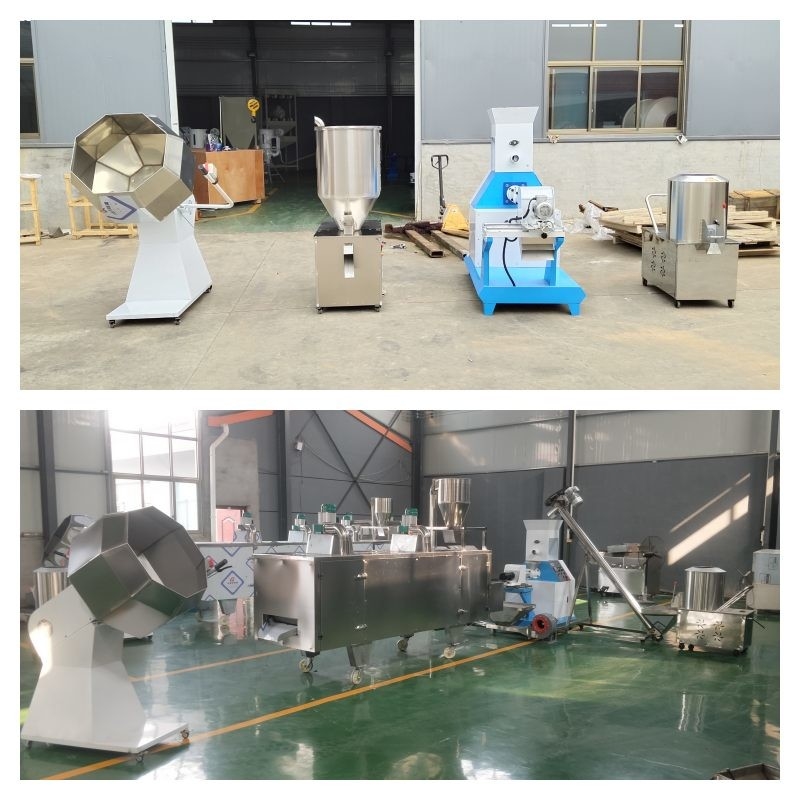il pesce di galleggiamento 100~2000kg/H alimenta la linea di produzione linea di produzione del cibo per cani