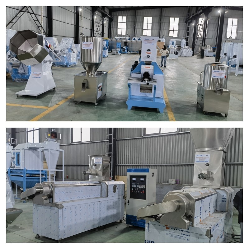 Il pesce di galleggiamento di acciaio inossidabile alimenta la linea di produzione trasportatore di vite di 0.75kw