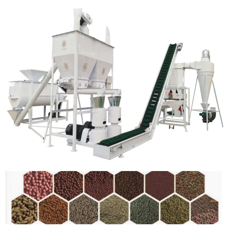 mulino elettrico della pallina dell'alimentazione del coniglio del mulino 300-400kg/H della pallina dell'alimentazione 30kw per l'alimentazione del pollame
