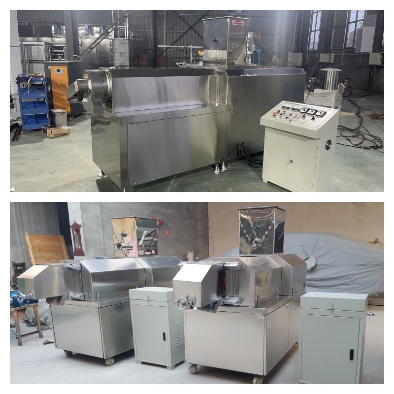 Il tipo asciutto pesce di acciaio inossidabile alimenta ad espulsore 55kw la linea asciutta di produzione alimentare dell'animale domestico