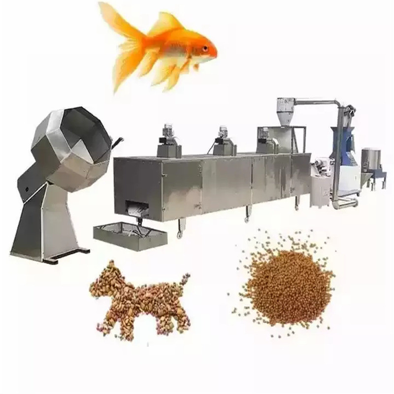 Linea di produzione di galleggiamento dell'alimentazione del pesce 500KG/H CE ornamentale dell'espulsore del mangime per pesci