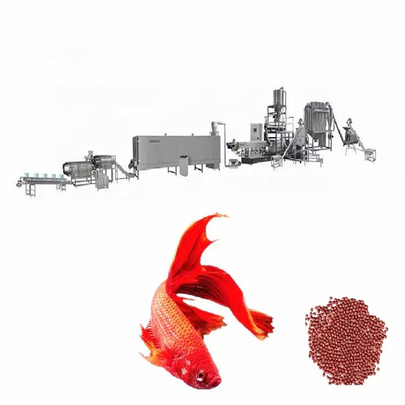 linea di produzione dell'alimentazione dell'animale domestico di 0.8-10mm linea di galleggiamento dell'alimentazione del pesce di 1-20ton/H