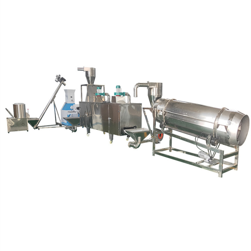 linea di produzione dell'alimentazione dell'animale domestico di 0.8-10mm linea di galleggiamento dell'alimentazione del pesce di 1-20ton/H