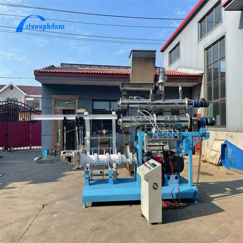 il pesce di galleggiamento 6-10ton alimenta la linea di produzione linea di trasformazione del mangime per pesci di 0.75-3kw