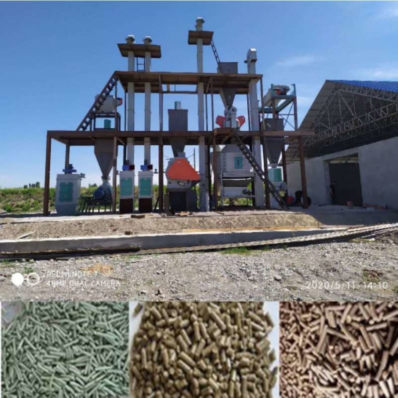 Linea di produzione della pallina dell'alimentazione animale del CE macchina della pallina dell'alimentazione del coniglio di Ring Die 1-10 TPH