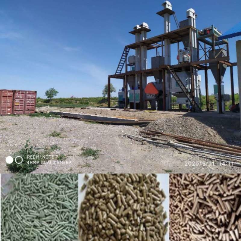 Macchine per la lavorazione dei mangimi 2-18mm Ring Die Granulator Pellet Mill Pellet Making Animal Feed Pellet Machine Farm