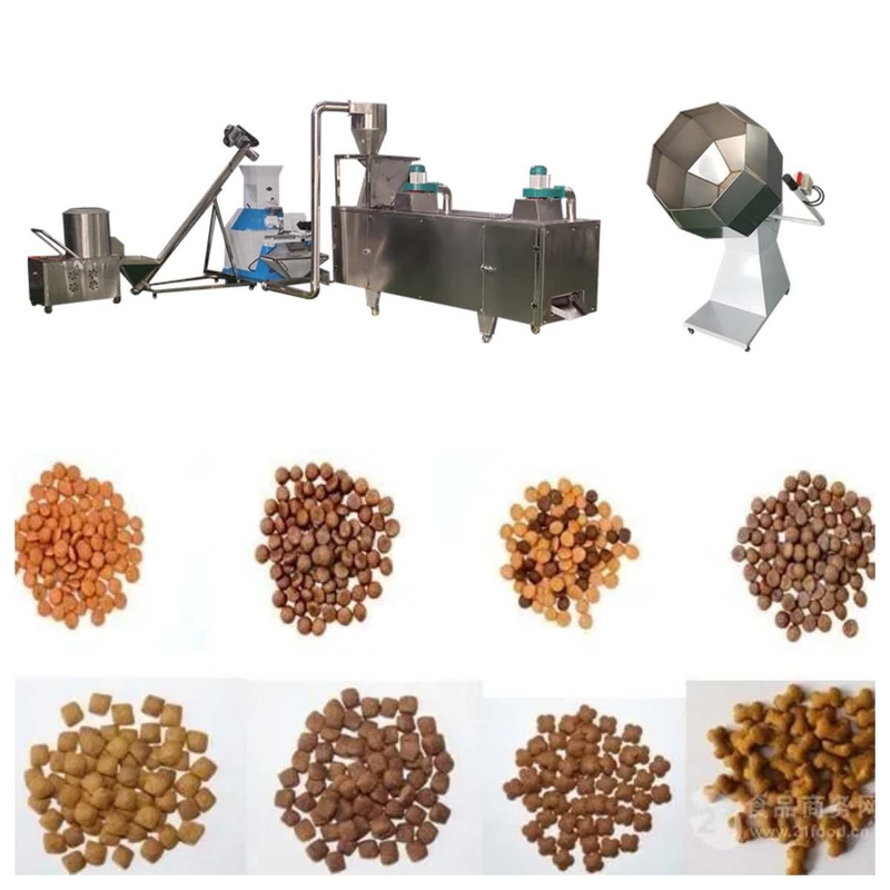 Il pesce di galleggiamento automatico alimenta la linea di produzione linea di produzione alimentare dell'animale domestico dell'alimentazione del pesce