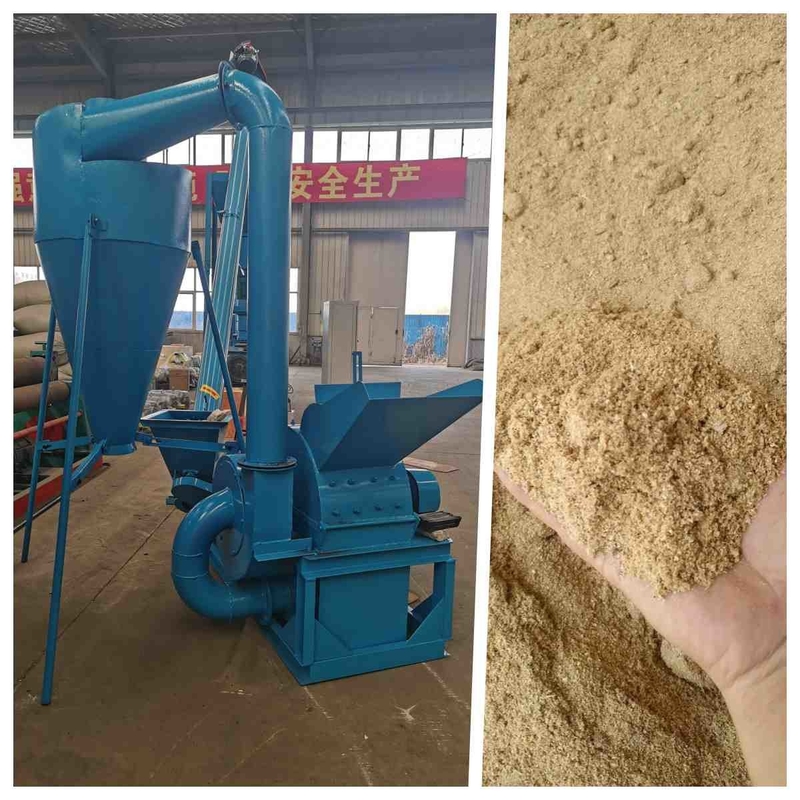 15kw 500kg/H si ramifica smerigliatrice di legno Machine di Chips Wood Chips Shavings Crushing 420-3