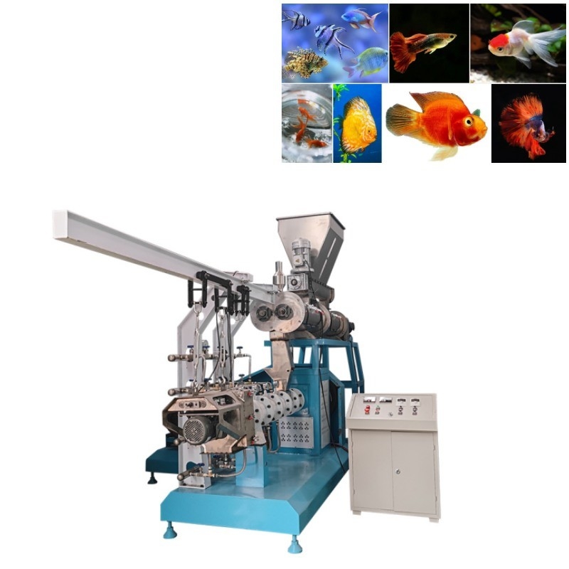 linea di produzione di galleggiamento dell'alimentazione del pesce 2000kg/H macchina di galleggiamento dell'alimentazione del pesce della doppia vite