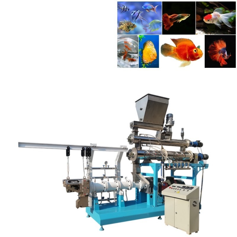 linea di produzione di galleggiamento dell'alimentazione del pesce 2000kg/H macchina di galleggiamento dell'alimentazione del pesce della doppia vite