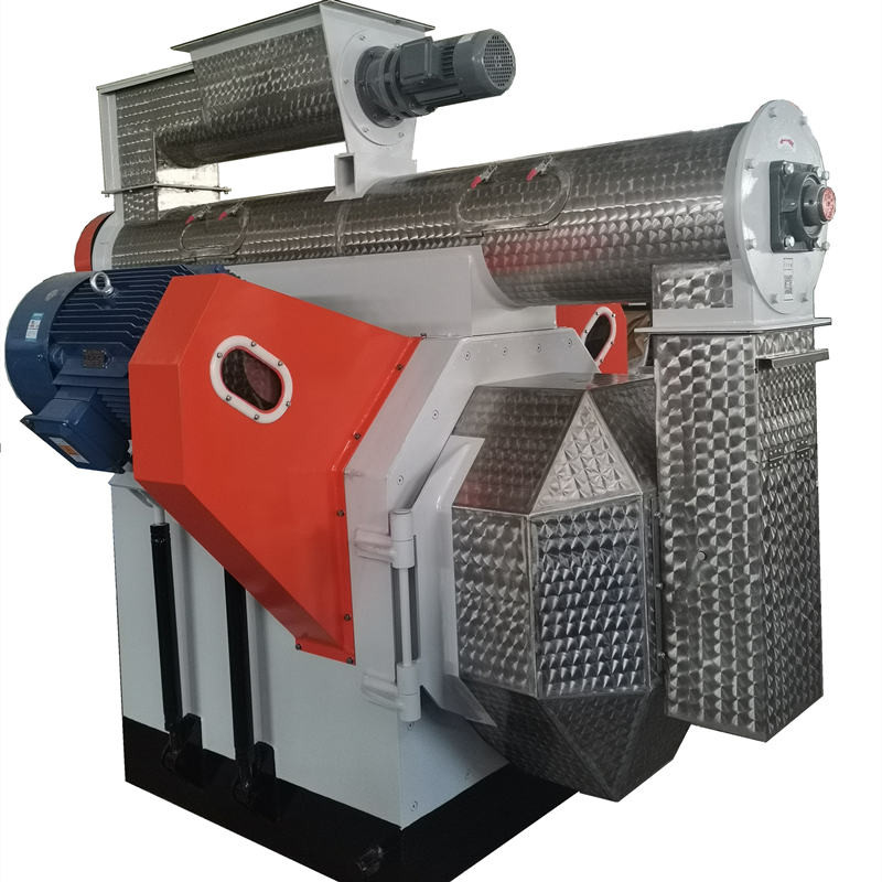 alimentazione Ring Die Pellet Machine orizzontale delle pecore del bestiame della macchina del mulino della pallina 1tph grande