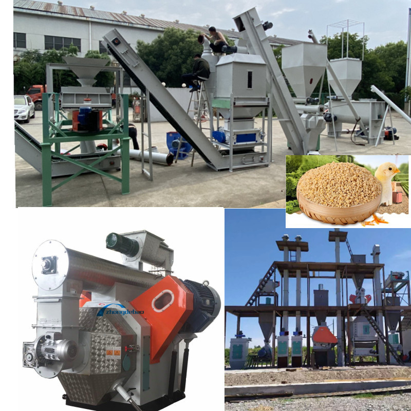 Linea di produzione di pellet di alimentazione ad alta efficienza