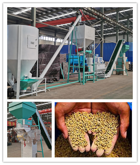 1-12 mm Dimensione finale del pellet Anello a fuso per pellet tipo mulino di pellet Livello di pelletizzazione per mangimi