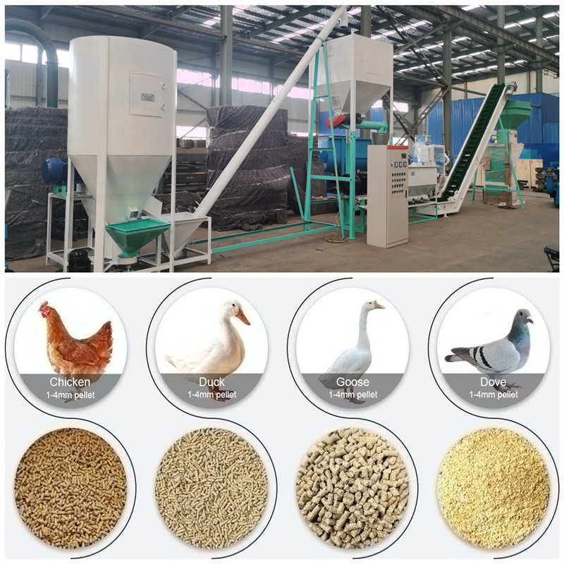 Mulino della pallina dell'alfalfa della macchina 0.5-30 Tons/H di Ring Die Animal Feed Processing
