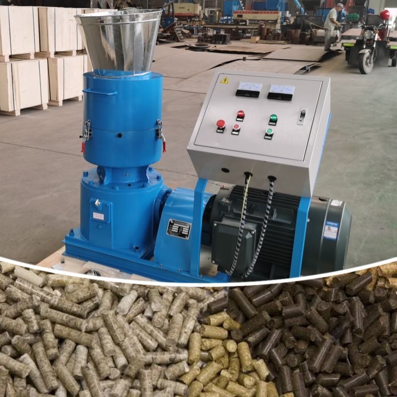 Granulatore di pellet per mangimi per polli Macchina per pellet per mangimi per polli Animali 2,5-12 mm 1200 kg/h