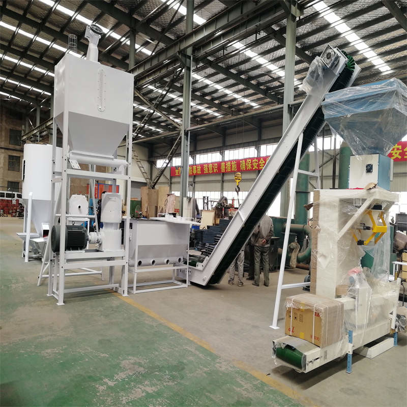 Linea di produzione di pellet di legno da 60-200kw Flat Die Pellet Mill and Roller Wearing Parts