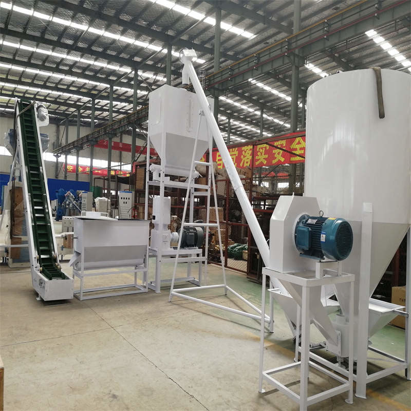 Linea di produzione di pellet di legno da 118KW 1000-2000kg/h 2000*500*600cm Armadio di controllo elettrico