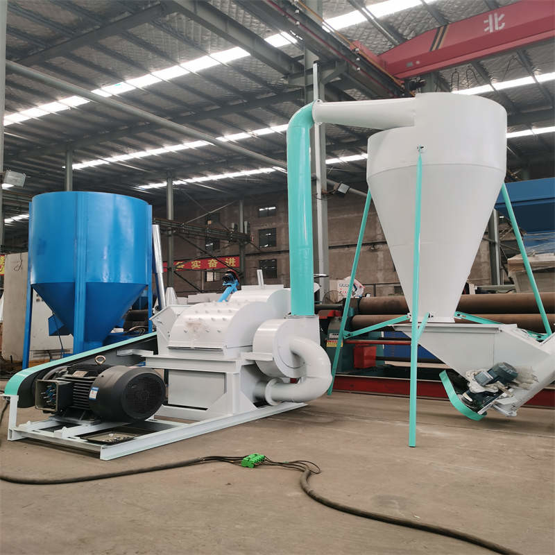 Linea di produzione di pellet per mangimi per animali 500-1000 kg/h 62KW 17*5*5,5m