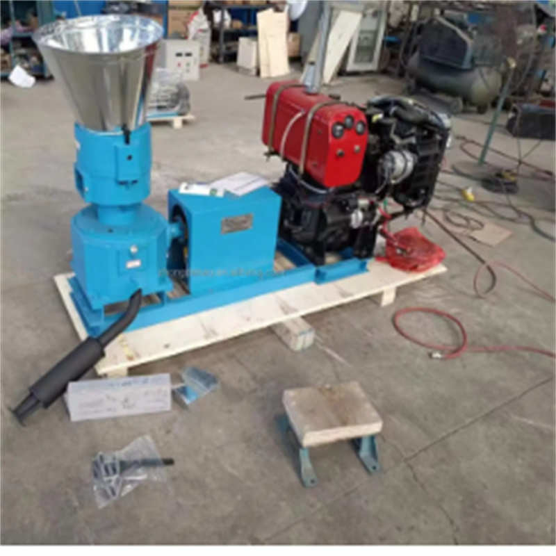 Macchine per la produzione di pellet per mangimi di pollame Macchine per la fabbricazione di pellet per pollame Macchine per la fabbricazione di pellet per la casa 15 CV 2200 r/M