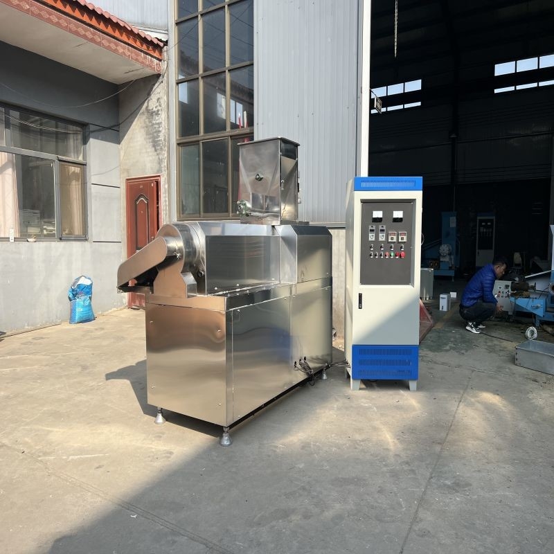 500 kg/h Estrusore per mangimi per pesci di tipo secco in acciaio inossidabile