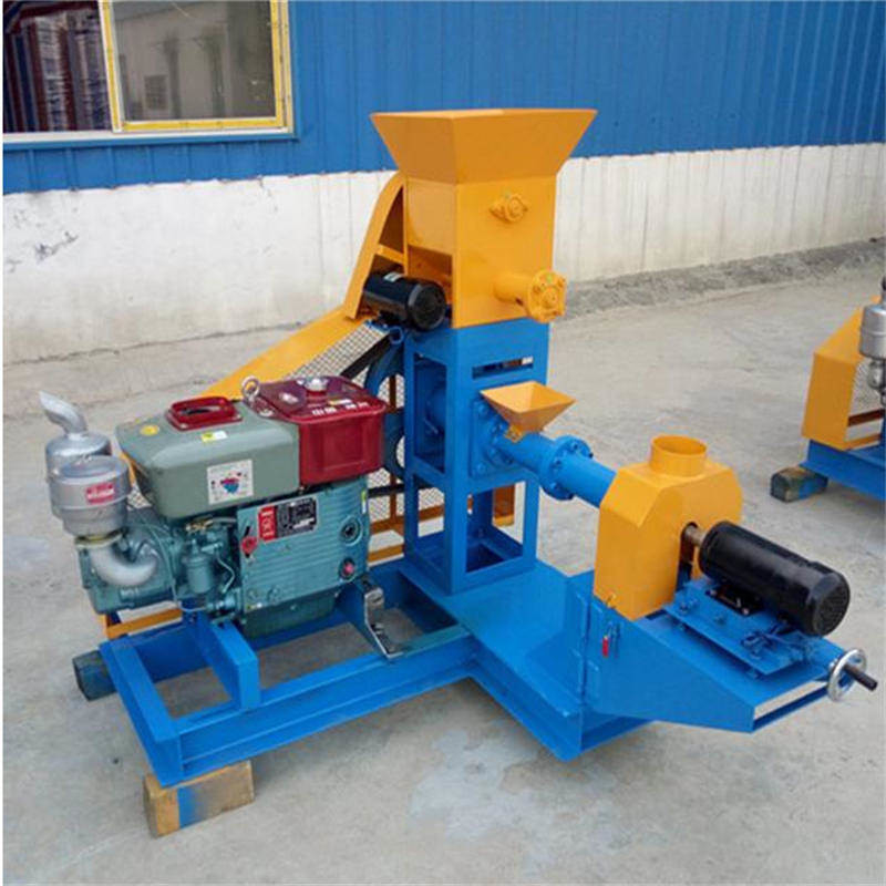 Estruttore di mangimi per pesci a secco semplice per pesci galleggianti Pellet di mangimi per pesci 60-80 kg/ora Produrre pellet