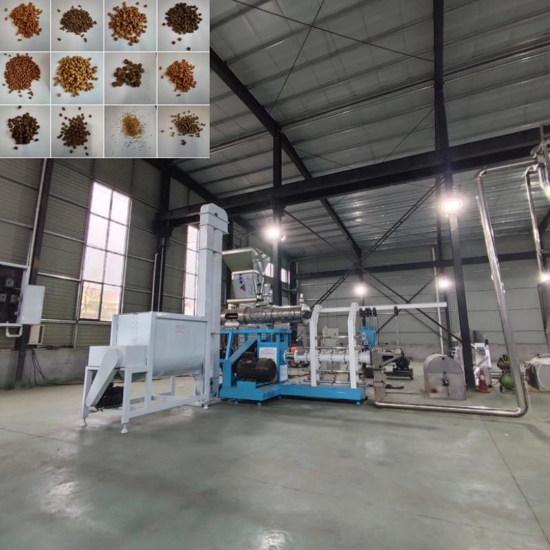 Macchine per animali alimentatori ad alta potenza di tipo bagnato Extruder galleggiante per mangimi per pesci