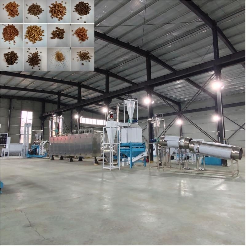 Macchine per animali alimentatori ad alta potenza di tipo bagnato Extruder galleggiante per mangimi per pesci