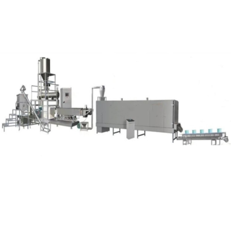 45-50 kg/h Macchina di estrussione per mangimi galleggianti linea di produzione di mangimi per pesci galleggianti acciaio inossidabile