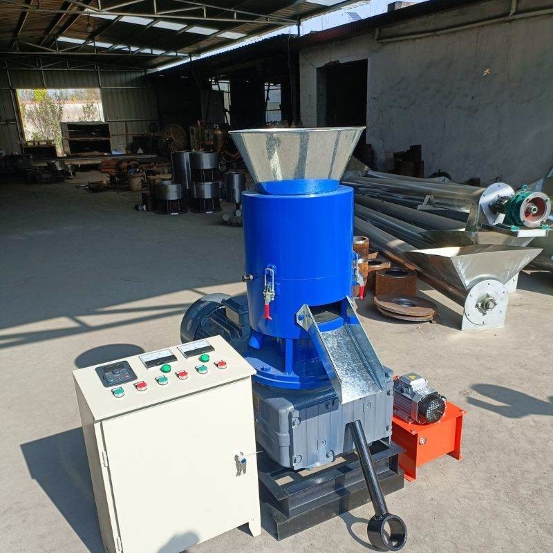 1 tonnellata/ora di polvere da segatura di legno pellet per la fabbricazione di macchine di combustibile pellet per la fabbricazione di pellet colore personalizzato