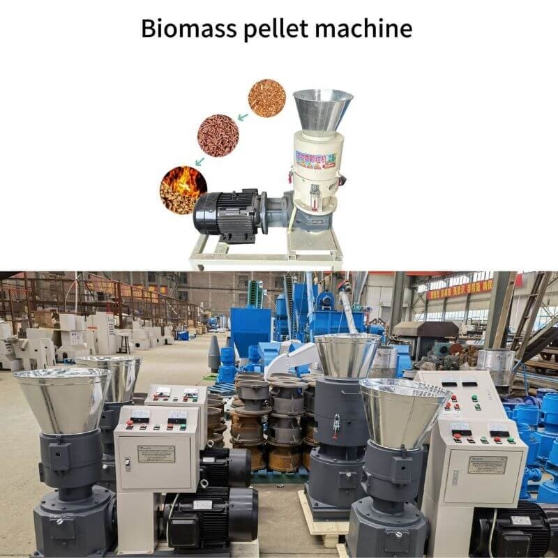 1 tonnellata/ora di polvere da segatura di legno pellet per la fabbricazione di macchine di combustibile pellet per la fabbricazione di pellet colore personalizzato