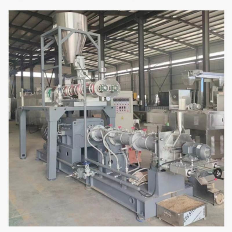 Linea di produzione di mangimi per pesci galleggianti completamente automatica 5.5KW