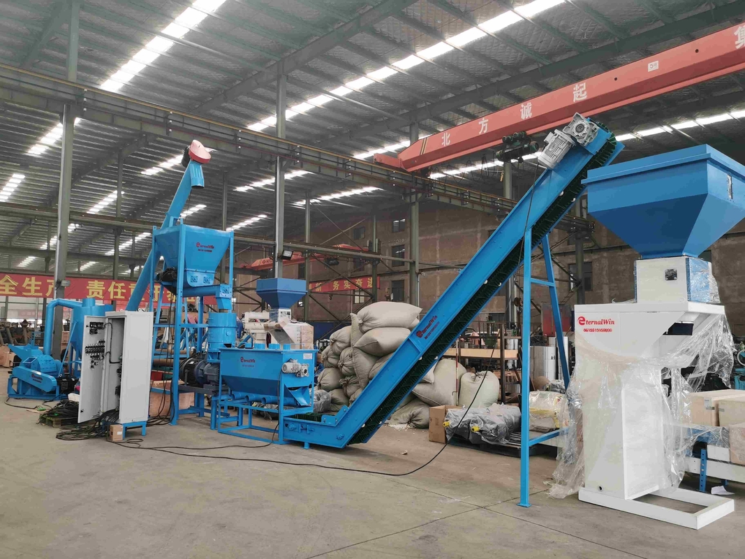 Linea di produzione di pellet di biomassa versatile - perfetta per vari materiali e applicazioni di biomassa