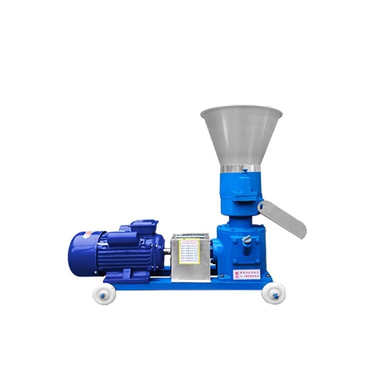 Macchina per pellet per mangimi per animali di allevamento Piccola unità per pellet per mangimi per animali di allevamento Linea di produzione di pellet per mangimi