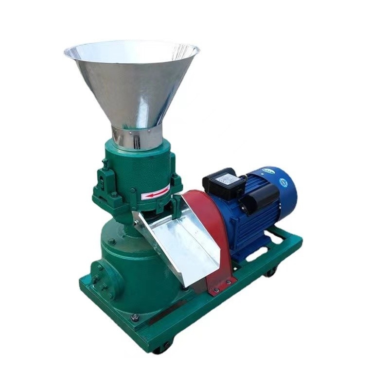 Macchina per pellet per mangimi per animali di allevamento Piccola unità per pellet per mangimi per animali di allevamento Linea di produzione di pellet per mangimi