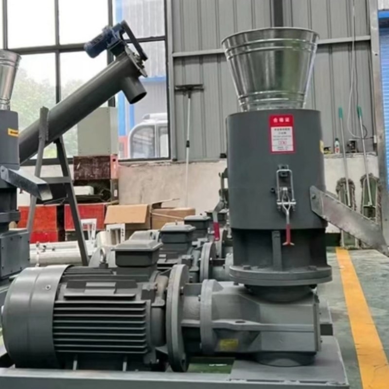 Customized 7.5KW Making Wood Pellet Biomass Pellet Machine Piccola pellet machine a biomassa macchina a pellet completamente automatica
