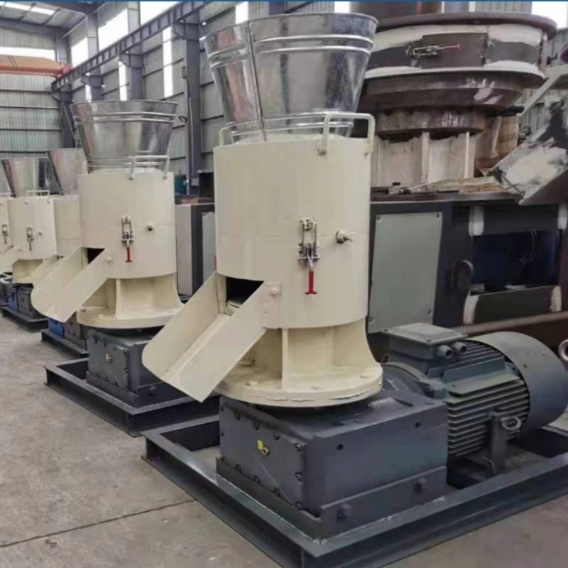 Customized 7.5KW Making Wood Pellet Biomass Pellet Machine Piccola pellet machine a biomassa macchina a pellet completamente automatica