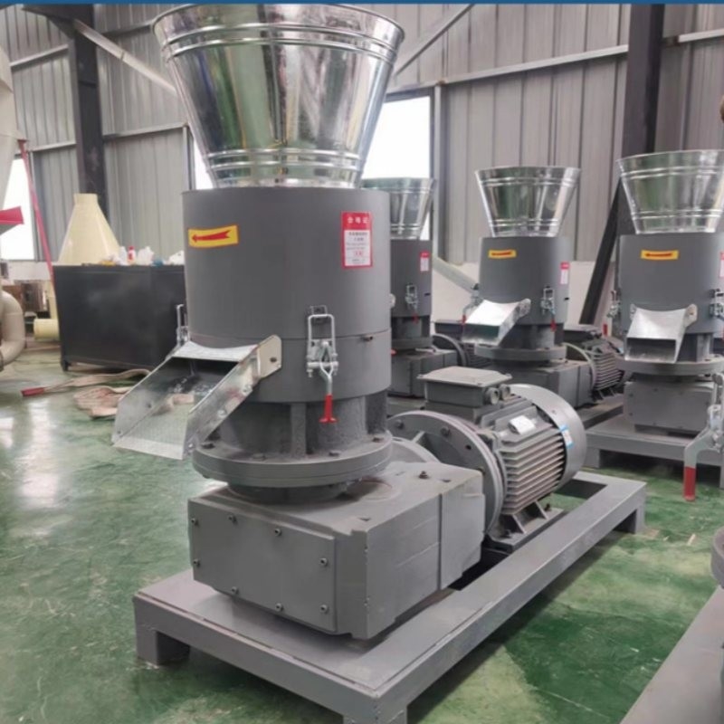 Customized 7.5KW Making Wood Pellet Biomass Pellet Machine Piccola pellet machine a biomassa macchina a pellet completamente automatica
