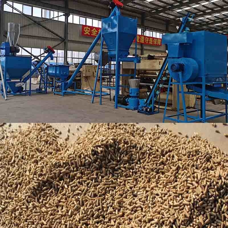 Fabbricazione di pellet per polli, suini e bovini