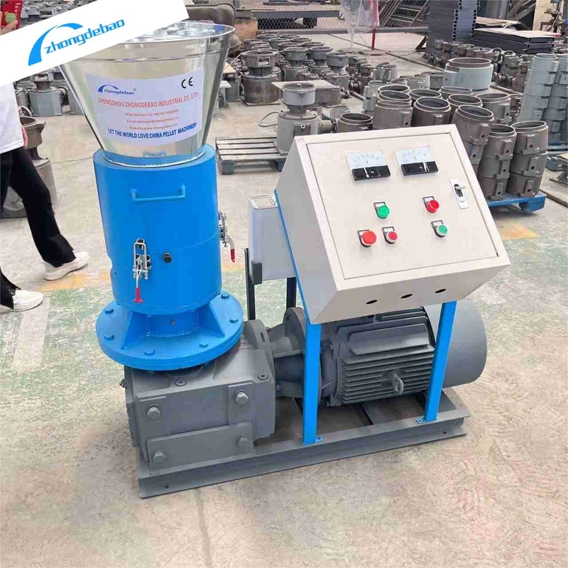 Scalatore di pellet di legno a rotoli 400-600 KG/h per pellet di polvere di segatura da biomassa